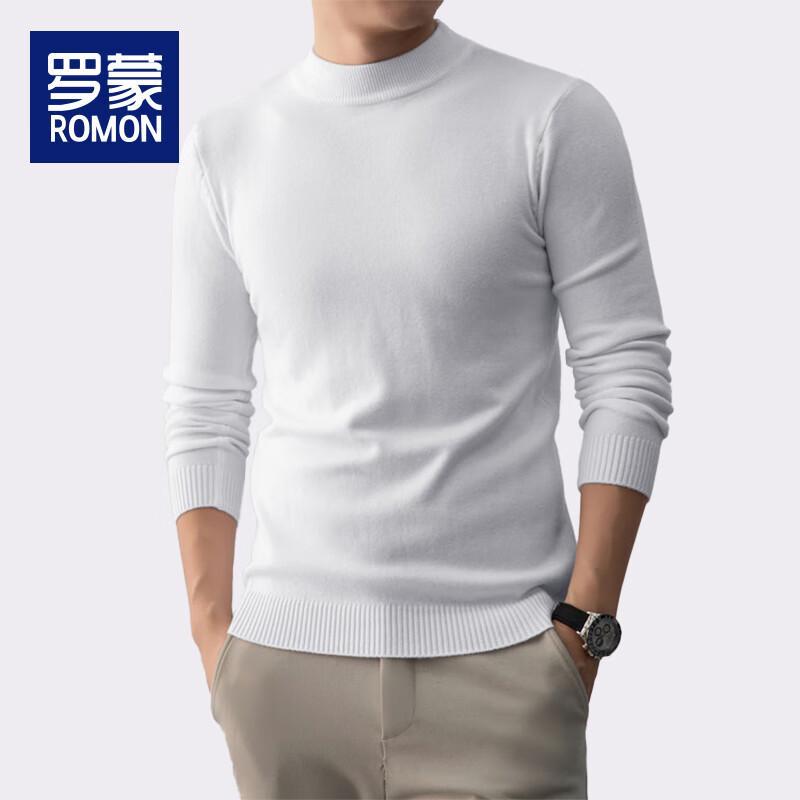 Luomeng Herren Strickpullover mit Stehkragen