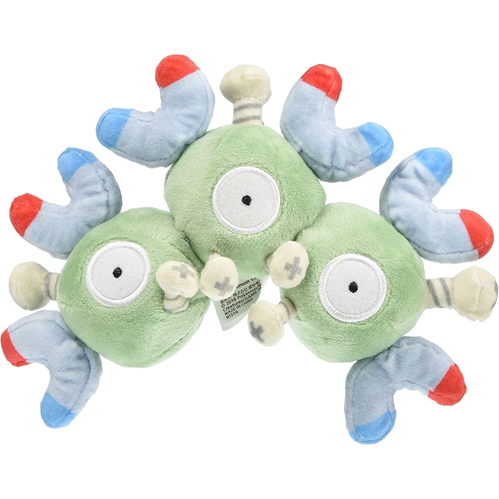 

Pokmon Center Original Pokmon Fit Plush Toy Rare Coil 4.5x17.5x13 cm