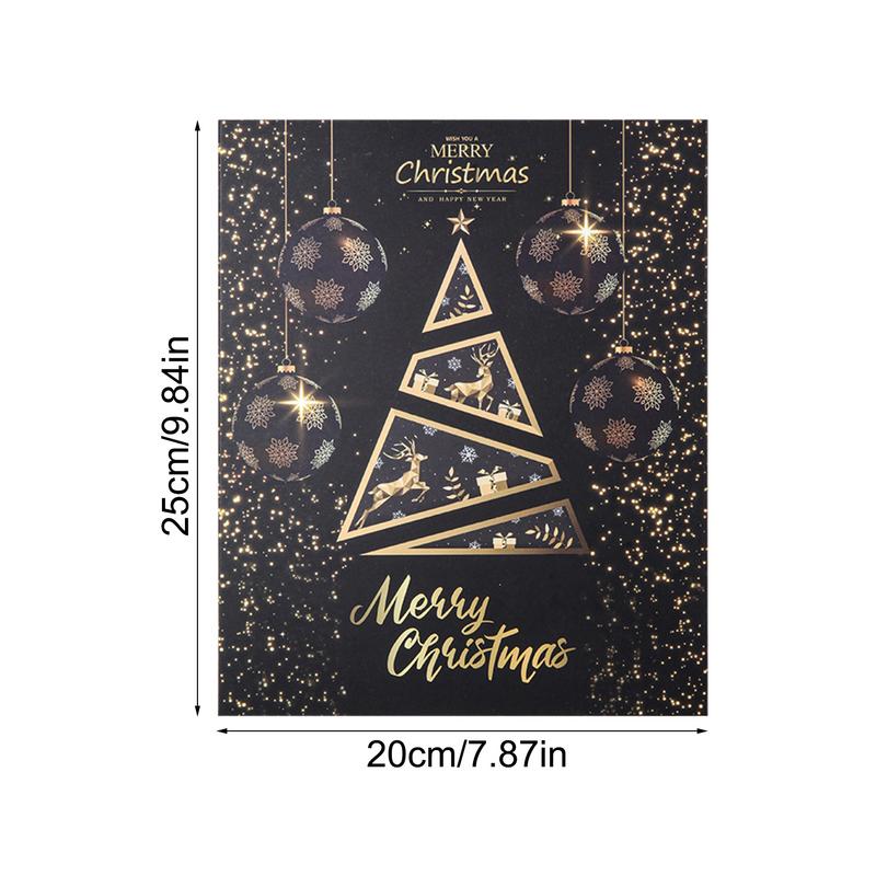 Jewelry Advent Calendars Adults Women Bracelet Necklace Countdown Calendar 24 Days Advent Calendars 2024 Christmas Parties Rings