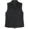 Y-3 Quilted Vest Solid Color Zip Collar Sleeveless Vest Women Vest Black IL2064