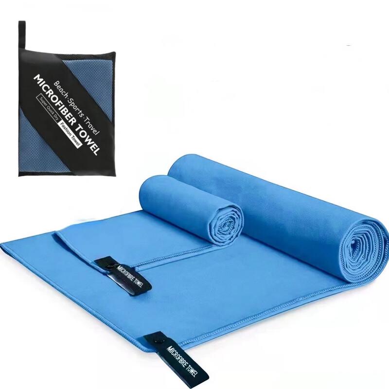 Longchan Schnelltrocknendes Mikrofaser-Handtuch-Set