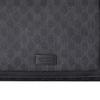 Gucci Letter Logo Magnetic Flap Closure Canvas And Leather Shoulder Crossbody Bag Men Bags Black 771167-K5RLN-1095