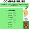 Lame de rechange - PHONILLICO - Lot de 45 - Compatible YardForce SA500/SA600/SA800 - Robot tondeuse