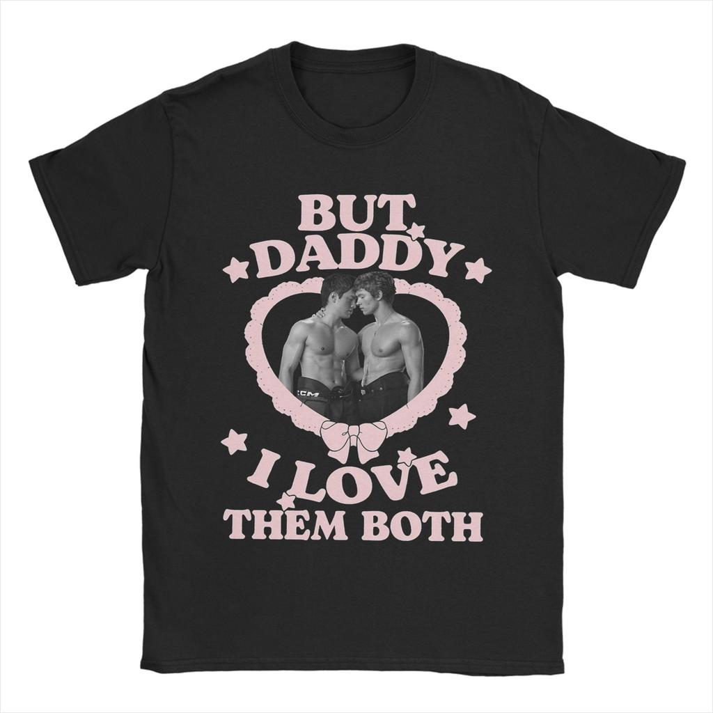 Heated Rivalry Ilya Rozanov But Daddy I Love Him T Shirt Mens Pure Cotton Fashion TShirt Crew Neck Tees Short Sleeve Clothing