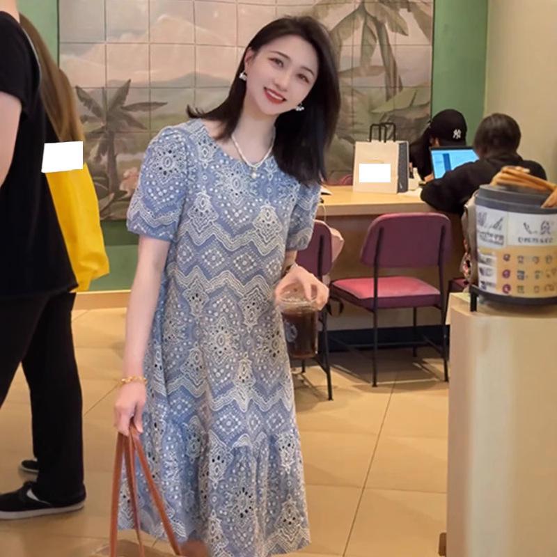 

2025 Trendy Blue Summer Dress - Chic, Simple & Popular for Women M