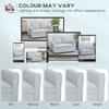 2 Seater Sofa Bed, 3-in-1 Convertible Sleeper Sofa with Click-clack Adjustable Backrest and 2 Pillows, Light Grey