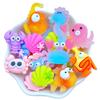 10Pcs New Cute Resin Mini Marine Animal Series Flat Back Manicure Parts Embellishments For Hair Bows Accessories
