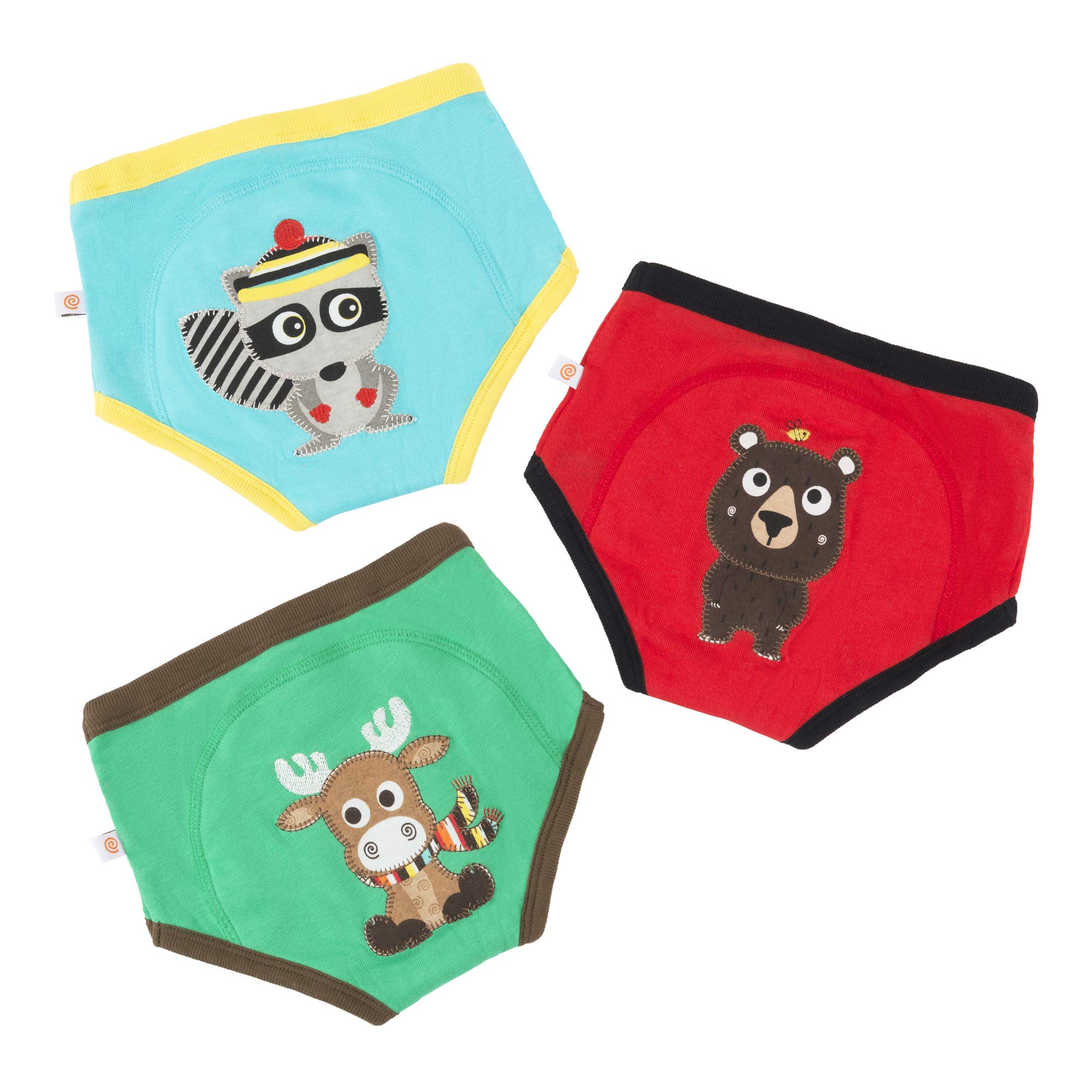 

Training Organic Boys Set of Forest Ages [ZOOCCHINI] Underwear, Zucchini, Pants, Cotton, (3T/4T), 3, ZOO7006, Friends, 3-4