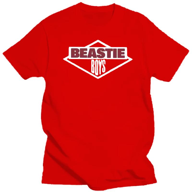 Camiseta Men Beastie Boys T-Shirt American Hip Hop Group harajuku Cotton Short Sleeve tee Streetwear Oversized top unisex Casual