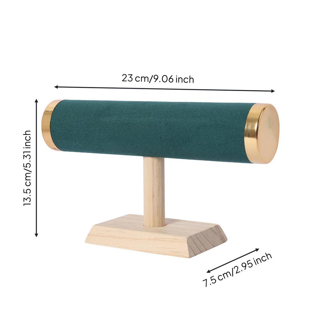 Jewelry Display Padded Bar Elegant Stand Modern