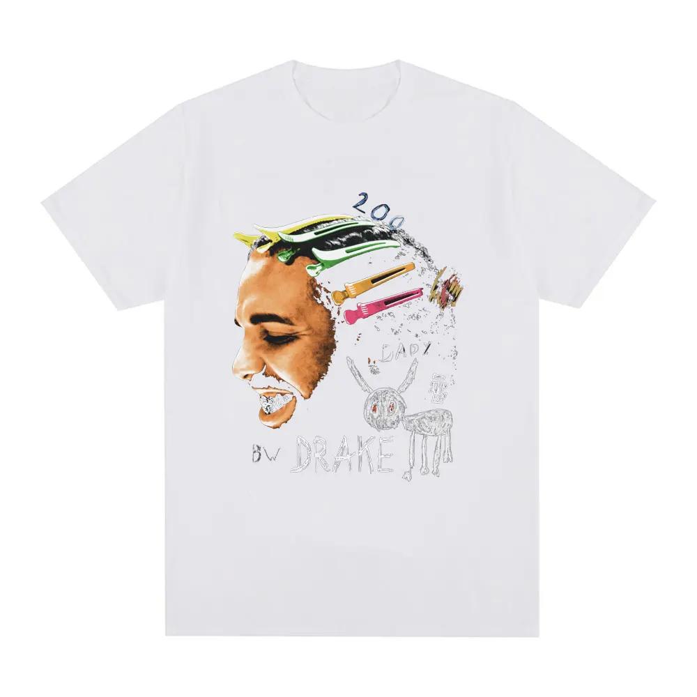 Rapper Drake for All The Dogs Graphic T-Shirt Fashion Hip Hop T Shirts 100% Cotton Casual Oversized Tee Shirt Streetwear