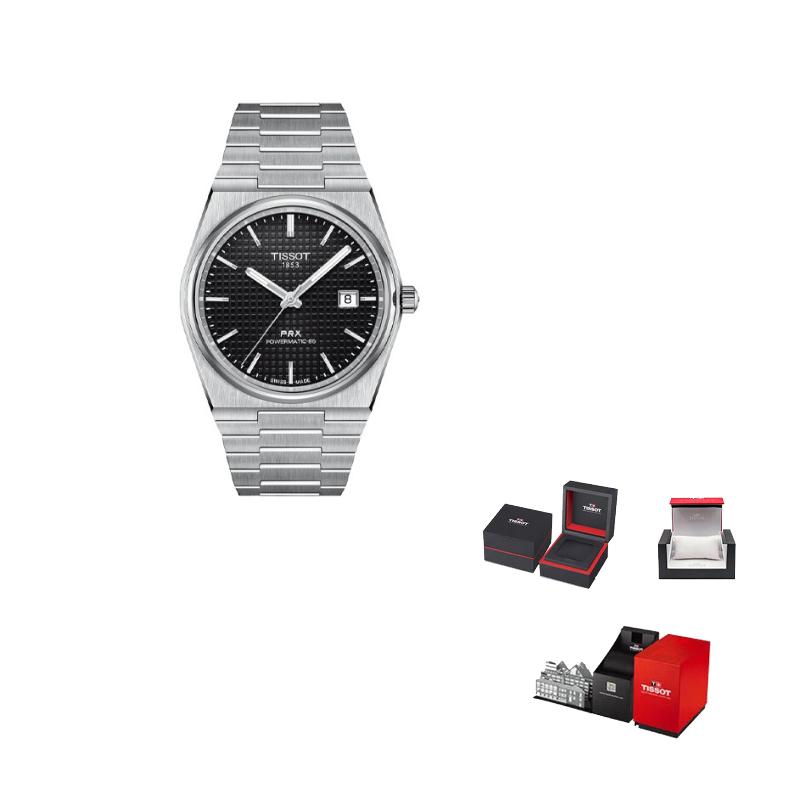TISSOT Men s PRX Watch T137.407.11.051.00 Black Dial