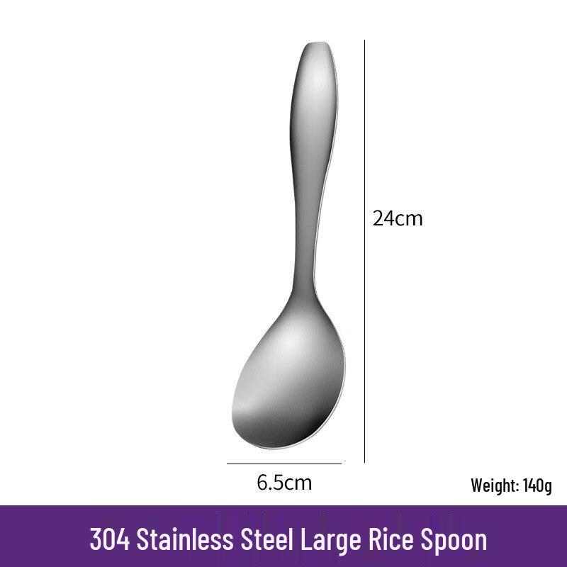 ZISIZ 304 Stainless Steel Serving Spoons (2-Pack)
