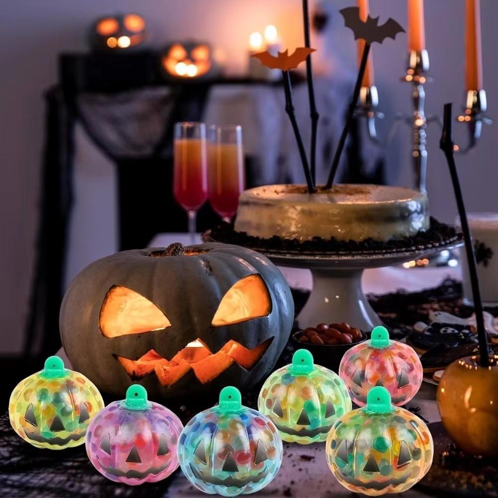 Slow Resilience Fidget Toys Colorful Squishy Squeeze Ball New Jack O Lantern Toys Party Favors