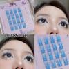 Feather Fan Colored Eyelashes: Gentle 3-Step Cosplay & Daily Wear