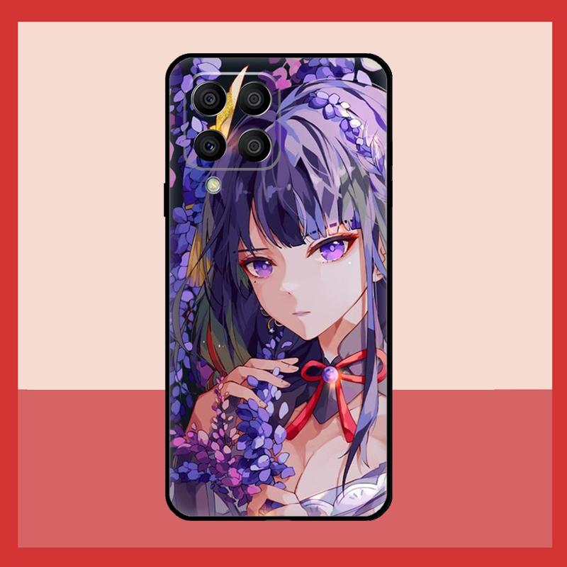 Genshin Impact Raiden Shogun Baal Case For Samsung Galaxy M56 M12 M06 M32 M52 M35 M55 M15 M11 M13 M14 M16 M36 M31 M53 M34 M54