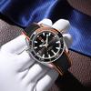 QINGXIYA Sports Men's Quartz Watch, Waterproof Silicone Strap with Calendar