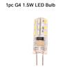 1Pc G4 Led Bulb 1.5W Ac220V Chandelier Light 3014Smd Saving Mini Silicone Lamp 360Beam Angle Halogen Light Spotlight