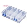 M-Multifunctional Box Case 20*13.5*4.5cm Large 8 Grids Plastic Storage Box Screw Electronic Component Transparent Organizer Box