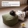 Soft Clothes Storage Bag Large Capacity Sofa Stool Cover Seat Cushion Cover  Lazy Couch