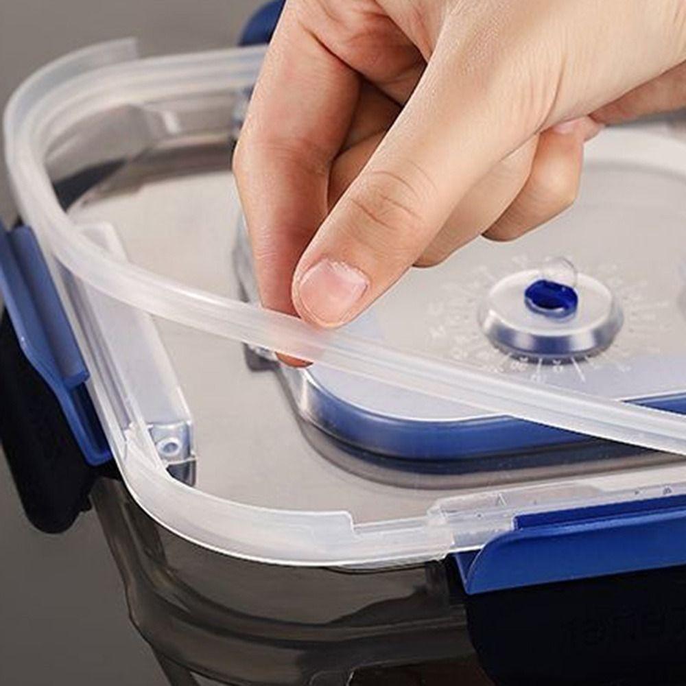 Leakproof Sealed Storage Box Stainless Steel Bento Box Lidded Food Container  Office Worker