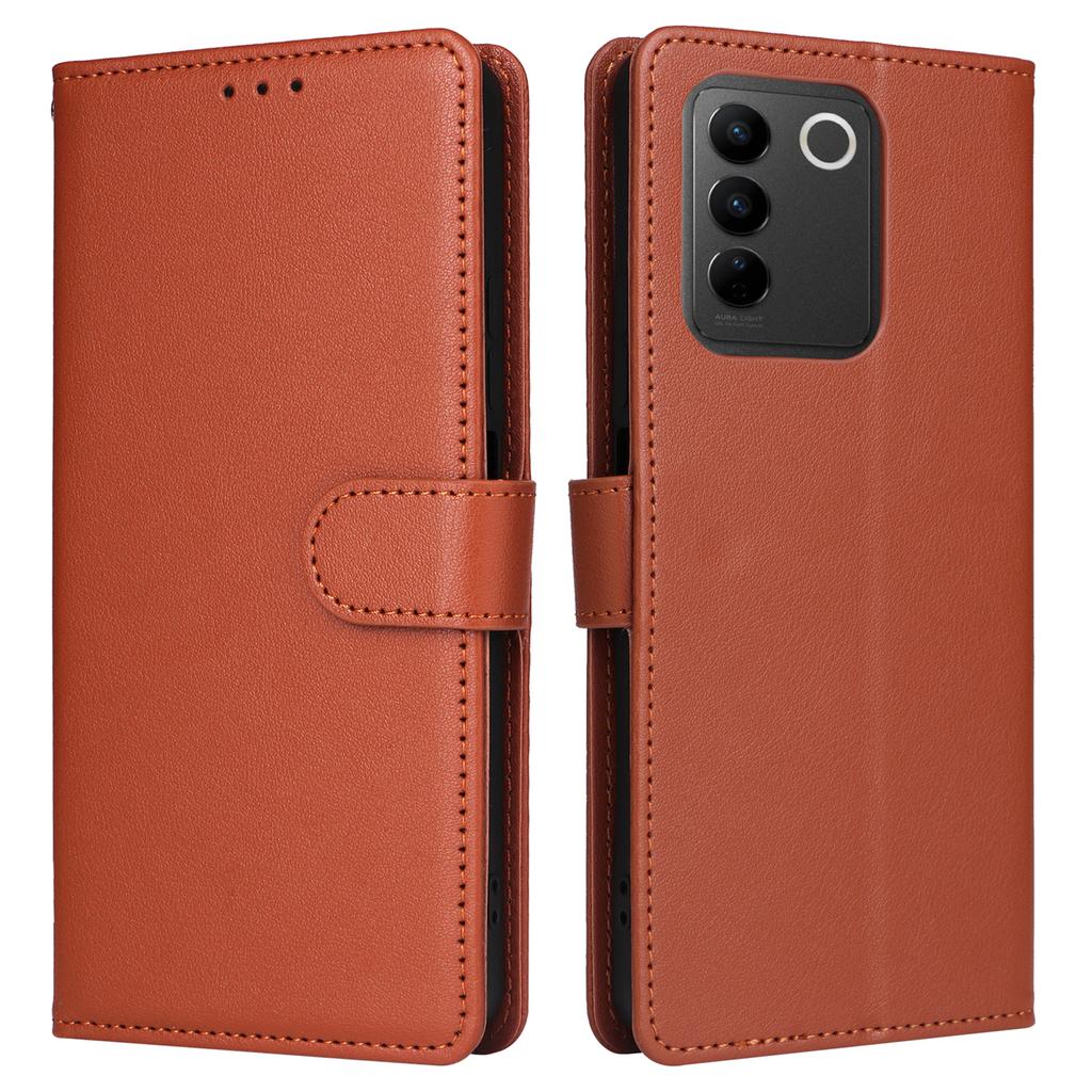 For vivo S16 Pro/S16 Case Wallet Stand View PU Leather Phone Cover