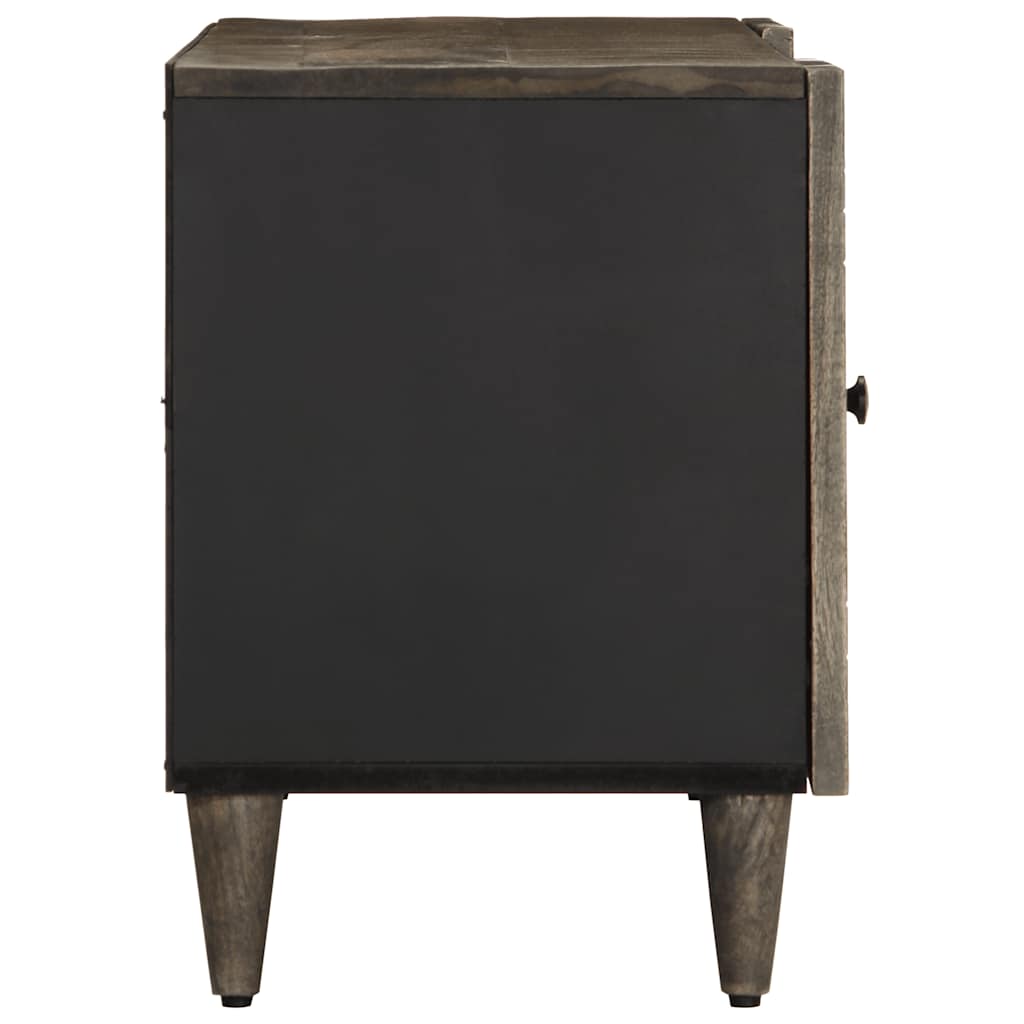 Szafka Rtv Jasnoszara 105X33,5X46 Cm Drewno Lite Mango