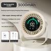 New High-speed Circulating Fan, Household Kitchen Charging Silent Desktop Turbo Small Fan, Wall-mounted Desktop Small Electric Fan