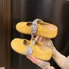 Gentle Fairy Ballet Slippers 2025 New French Retro Temperament Shallow Mouth Mary Jane Shoes Slippers Female