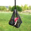 Outdoor Camping Kitchen Hanging Net Kitchen Foldable Storage Bag Cookware Drying Net Triangular Drying Net Dry Food Organizer