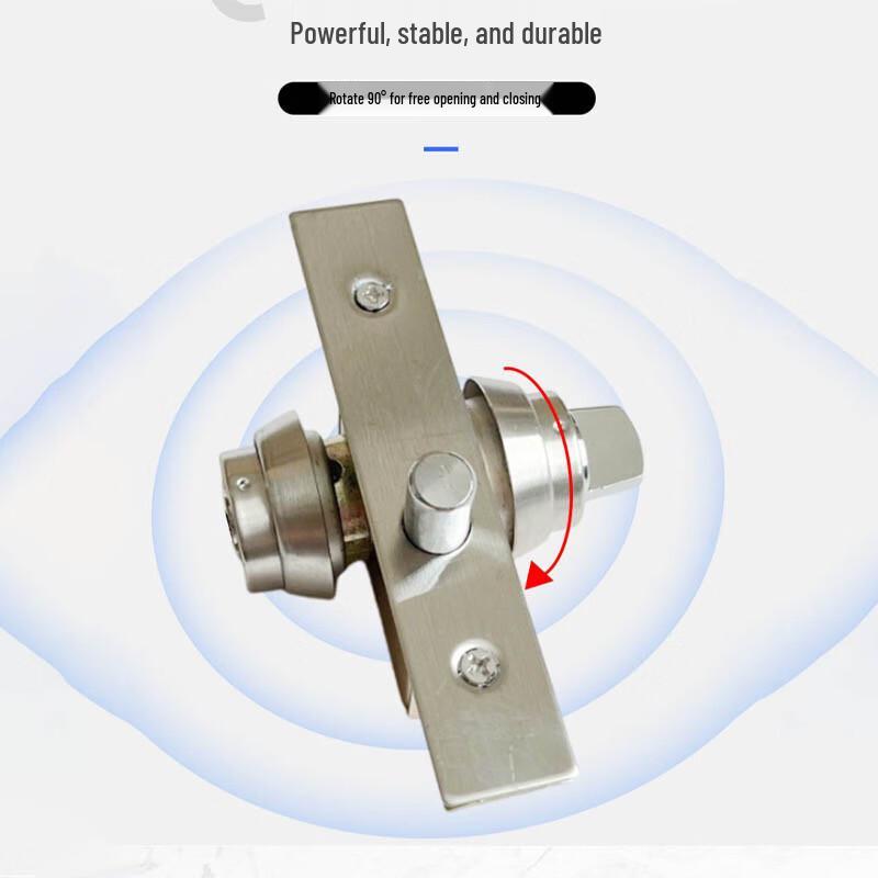 GMP Aluminum Alloy Framed Double-Sided Door Lock