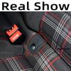 For VW Golf MK7 7.5 Sportsvan GTI Jetta 7 A7 Seat Leon ST 5GG88718782V 1x LHD Rear Child Safety Seat ISOFIX Cover Slot Clip Trim