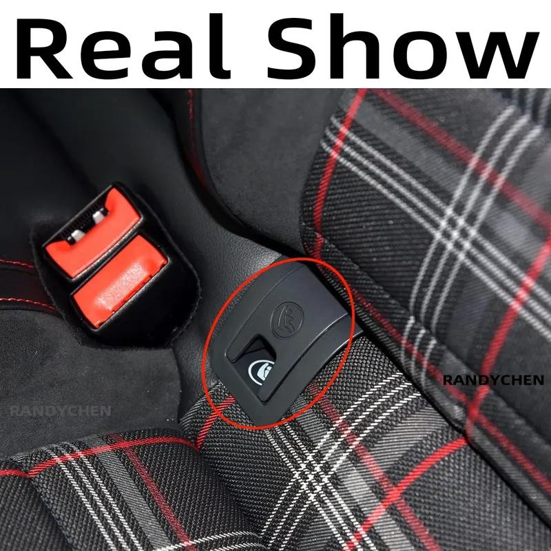 For VW Golf MK7 7.5 Sportsvan GTI Jetta 7 A7 Seat Leon ST 5GG88718782V 1x LHD Rear Child Safety Seat ISOFIX Cover Slot Clip Trim
