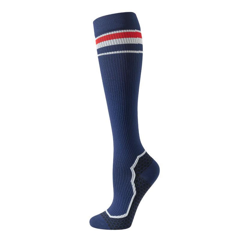 Socken Damen Sport Drucksocken Frühlingsstrümpfe Schweißabsorbierende rutschfeste atmungsaktive Deodorant-Kompressionssocken Wadensocken