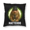 Tralalero Tralala Italian Brainrot Meme Pillowcase Printing Cushion Cover Gift Throw Pillow Case Cover Home Zippered Xcm