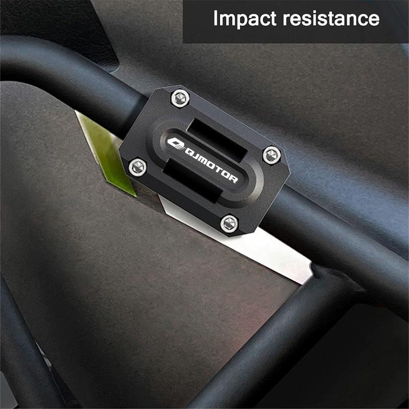 For QJMOTO QJ SRT 800 800X 800SX 800SRT SRT 800X 800 Accessorie Motorcycle Engine Guard Bumper Protector Crash Bar Block
