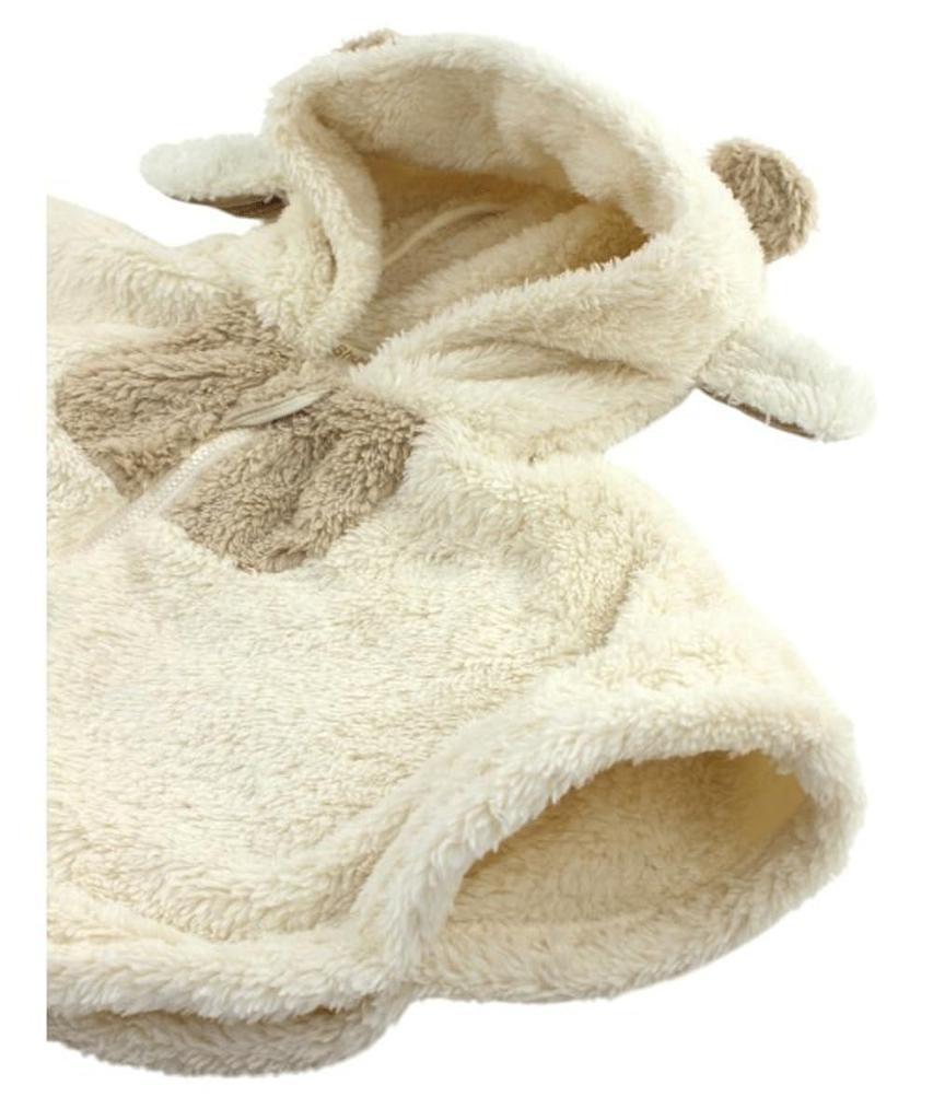 [Shishunon] Cape Shishunon 33344112 Animal Cape Baby White