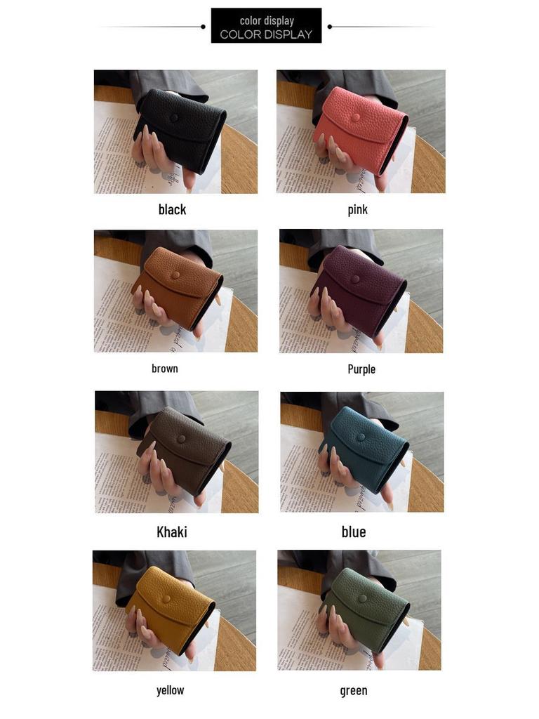 Genuine Leather Accordion Card Holder for Women - Compact, Anti-Demagnetization, Multi-Card Slots, Driver's License, Document Organizer