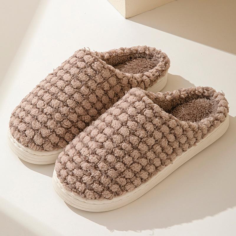 Fashion Casual Fluffy Women's Slippers Flat Winter Plush Woman Shoes Luxury Designer Fuzzy Fur Slides Indoor Elegant Footwear Soft Sole