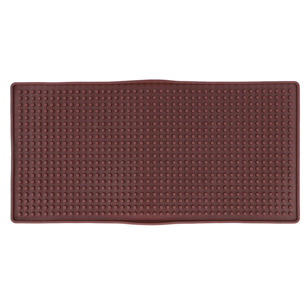 Bar Mat Premium Food Grade Silicone Heat Resistant   Odorless Nonslip Soft Flexible Coffee Bar Mat