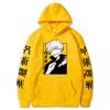 Jujutsu Kaisen Anime Hoodie Unisex Long Sleeve Pullover Sweatshirt Print Casual Streetwear