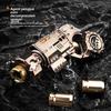 Mini Metall EDC Stressabbau Spielzeug Pistolen Waffen Auswerfen Fidget Roller Spinner Mechanischer Schieber Sperrrad Absatzring Erwachsene