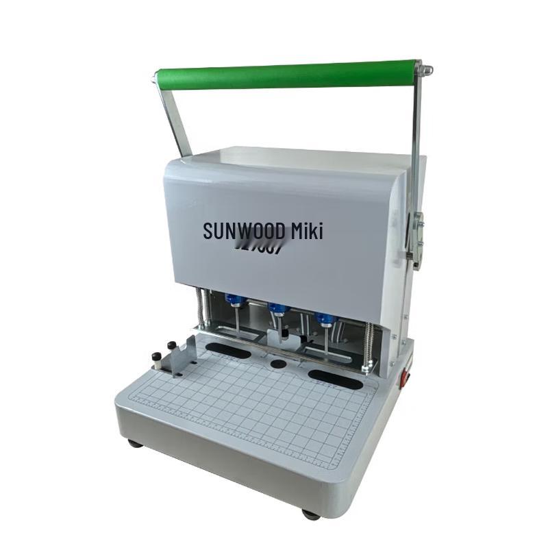 SUNWOOD Electric 3-Hole Punch & Binding Machine (500-Sheet) CN plug (adapter included)