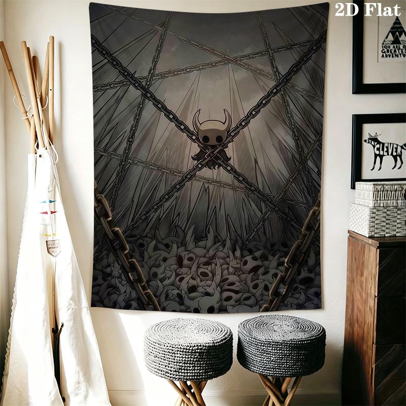 Hollow Knight Journey Through Underworld Bedding 1 Duvet Cover 2 Pillowcase Without Core Soft And Comfortable Bedding Set