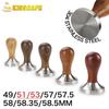 Kaffee-Tamper 51mm 57mm 58.5mm Für Delonghi Breville Lelit Siebträger Edelstahl Espressozubehör Eckige Barista Werkzeuge