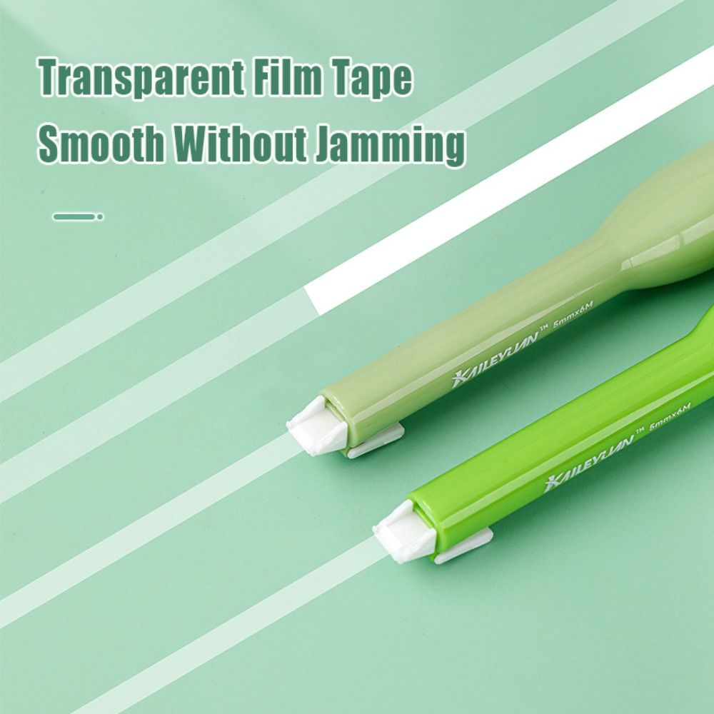 4PCS/Set Pen Shape Correction Tape Fresh Color Correction Stationery Correction Band  School Office