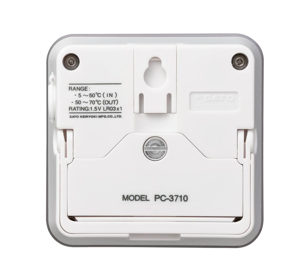 Sato Keiryoki Seisakujo 2ch Digital Maximum and Minimum Thermometer PC-3710