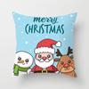 Cartoon Christmas Throw Polštář Set Santa Claus Sofa Gift Home Decor povlak na polštář Vánoční dárek povlak na polštář