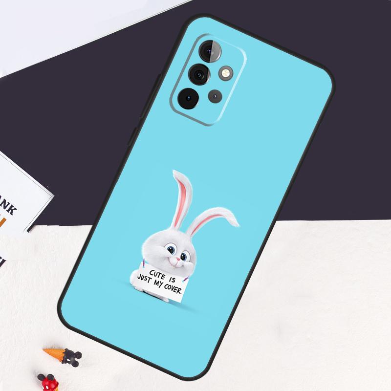 Bunny Rabbit Ears Cover For Samsung Galaxy A54 A34 A14 A52S A12 A22 A32 A52 A72 A13 A33 A53 A50 A51 A71 Case