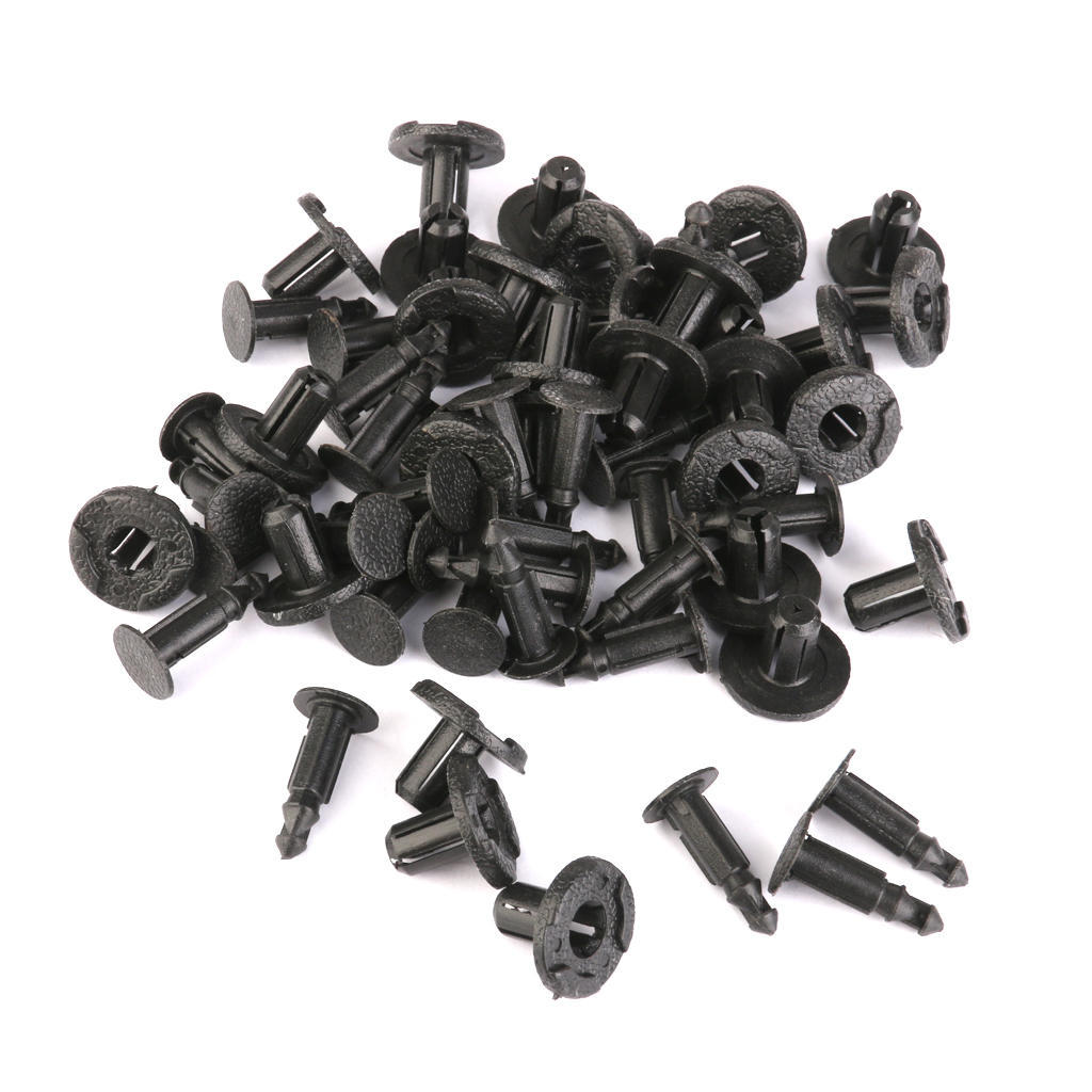 10Pcs FIAT WHEEL MUD GUARD /& LINING FASTENER 8-9MM RIVET//RETAINER TRIM CLIP